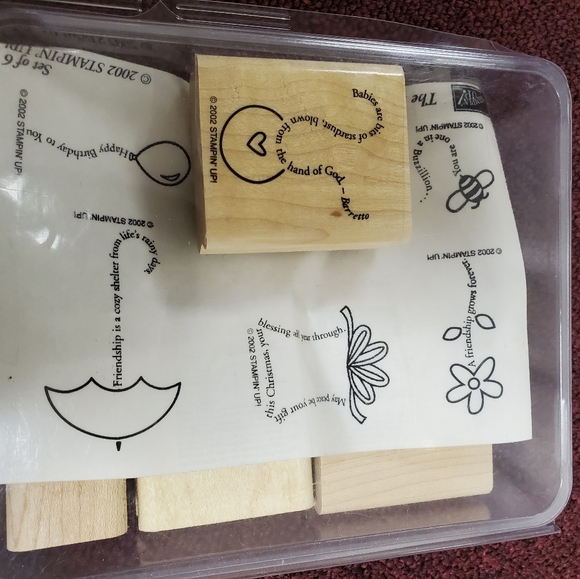 Stampin up Fine Print set - Picture 1 of 1